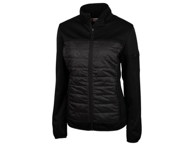 Shop Clique Fiery Hybrid Lady Jacket In Black