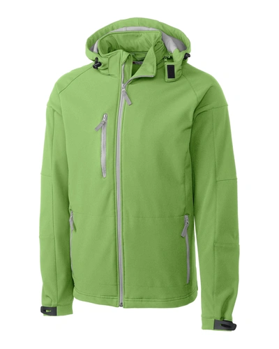 Shop Clique Men's Serac Softshell Jacket In Green