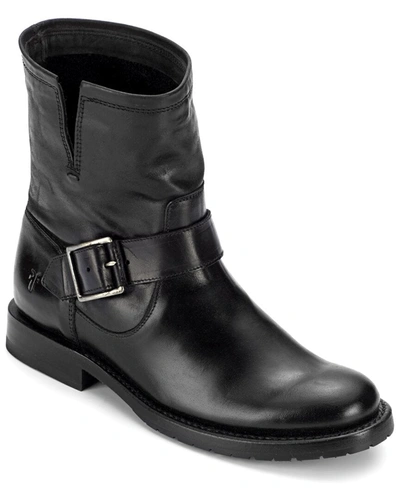 Shop Frye Natalie Leather Boot In Black