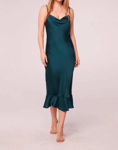 Shop Band Of The Free Singing Siren Dress In Pine In Silver