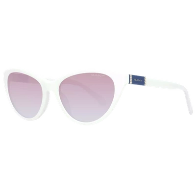 Shop Gant Nt Women Women's Sunglasses In White
