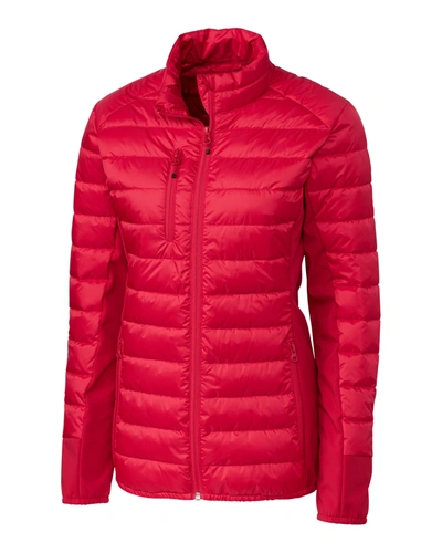 Shop Clique Ladies' Lemont Jacket In Red