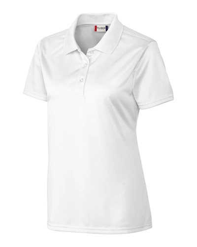 Shop Clique Lady Malmo Snagproof Polo Shirt In White