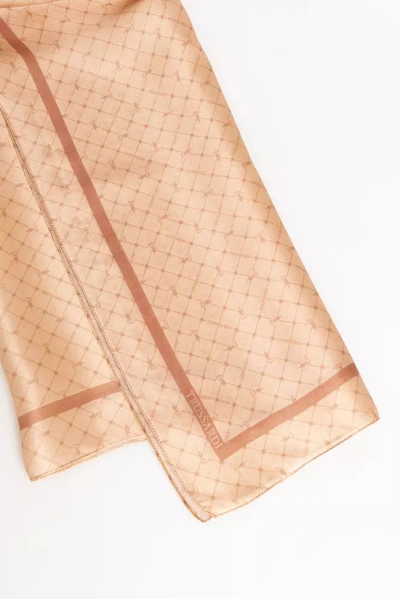 Shop Trussardi Ussardi Silk Women's Scarf In Pink