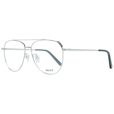 Shop Bally Lly Unisex Optical Frames In Silver