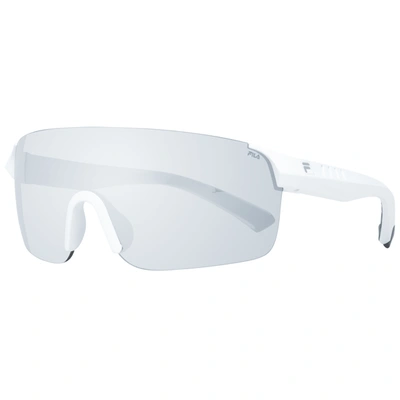 Shop Fila La Men Men's Sunglasses In White