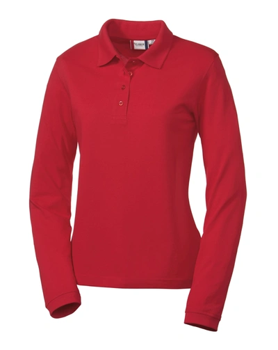 Shop Clique Ladies' Elmira Shirt In Red