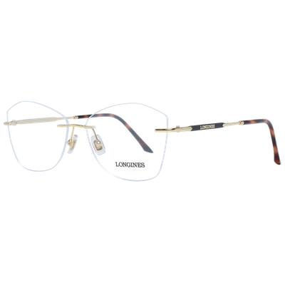 Shop Longines Ngines Women Optical Women's Frames In Gold