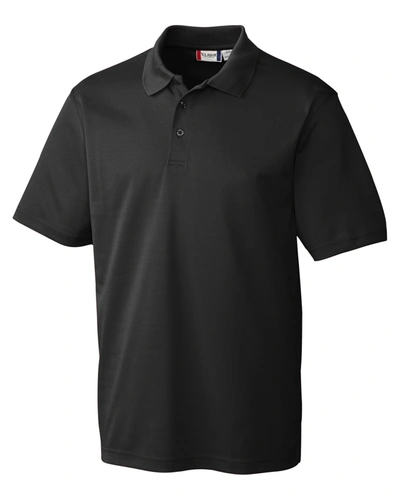 Shop Clique Men's Malmo Pique Polo Shirt In Black