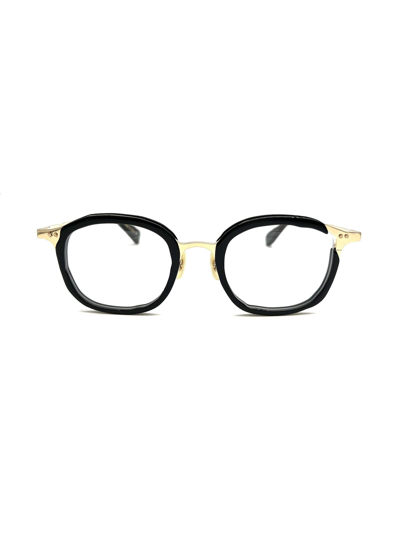 Shop Masahiro Maruyama Mm/0011 No. 1 Eyewear In Black / Gold