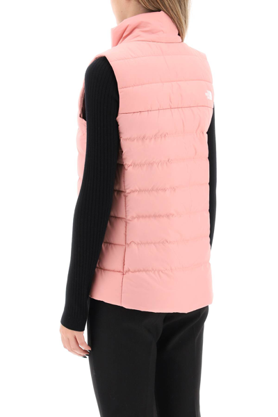 Shop The North Face Akoncagua Lightweight Puffer Vest In Shady Rose (pink)