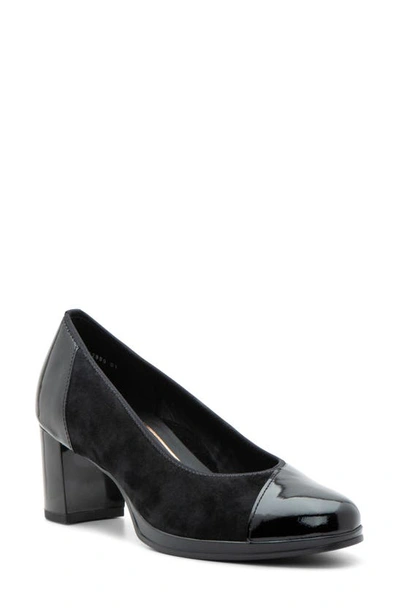 Shop Ara Concord Asymmetric Pump In Black