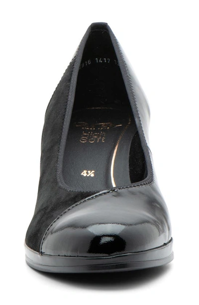 Shop Ara Concord Asymmetric Pump In Black