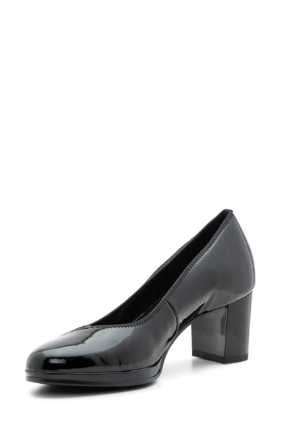 Shop Ara Concord Asymmetric Pump In Black