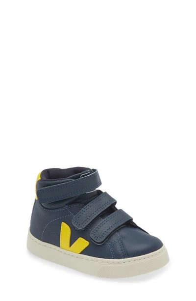 Shop Veja Kids' Esplar Mid Sneaker In Nautico Tonic