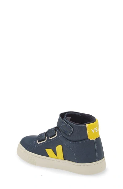 Shop Veja Kids' Esplar Mid Sneaker In Nautico Tonic
