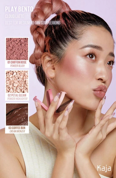 Kaja Face Bento Palette Stack In Dolce Cappuccino