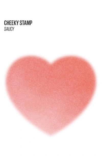 Kaja Cheeky Stamp Blendable Blush 02 Saucy 0.17 oz/ 5 ml In Saucy