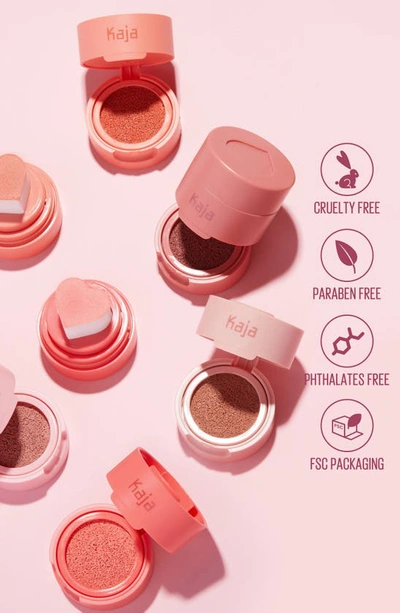 Kaja Cheeky Stamp Blendable Blush 02 Saucy 0.17 oz/ 5 ml In Saucy