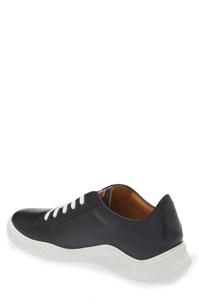 Shop Mezlan Scallop Sneaker In Black