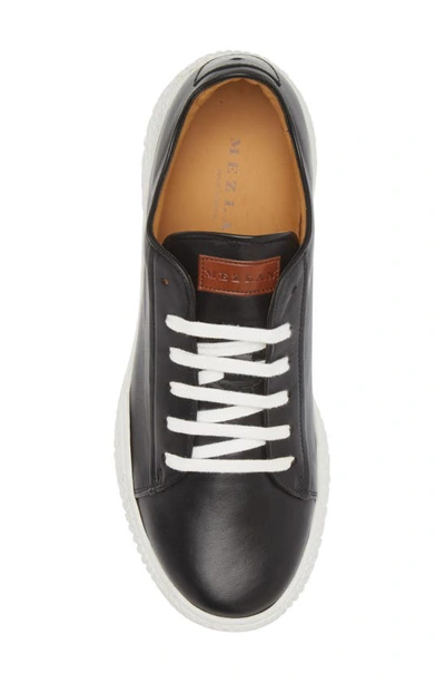 Shop Mezlan Scallop Sneaker In Black