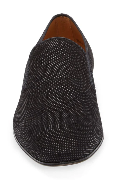 Mezlan Notte Glass Bead Slip-on In Black