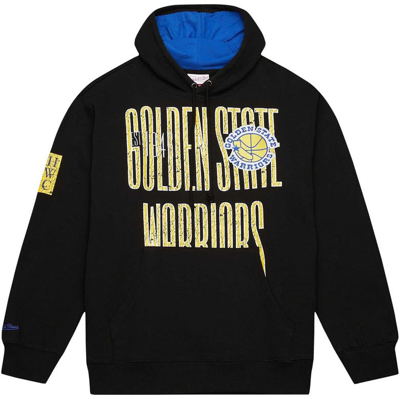 Shop Mitchell & Ness Black Golden State Warriors Hardwood Classics Og 2.0 Pullover Hoodie