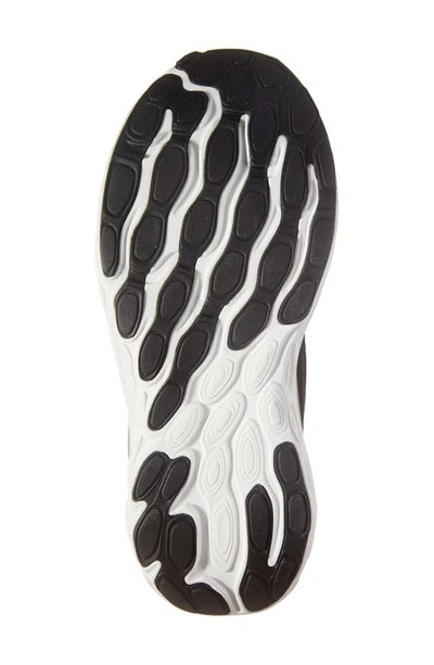 New Balance Fresh Foam X 1080v13 Running Shoe In Black/ White