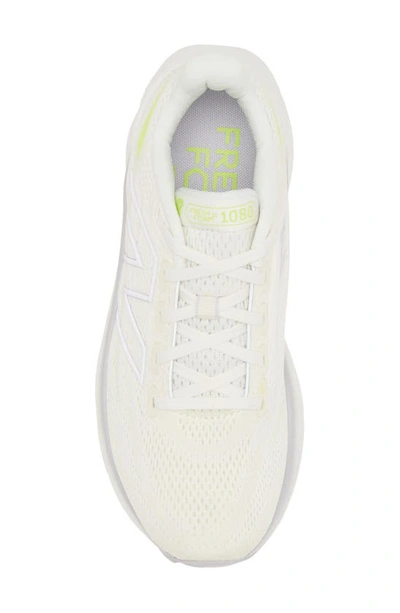 New Balance Fresh Foam X 1080v13 Running Shoe In Sea Salt/ Grey Violet