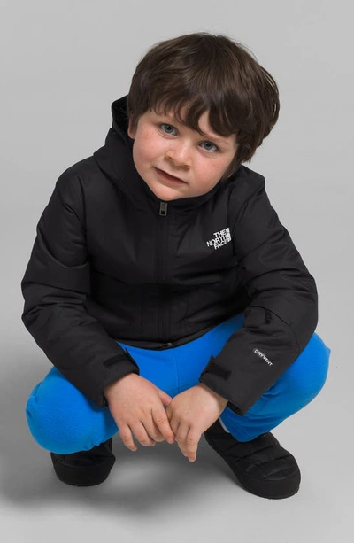 Shop The North Face Kids' Freedom Insulated Waterproof Hooded Jacket In Tnf Black