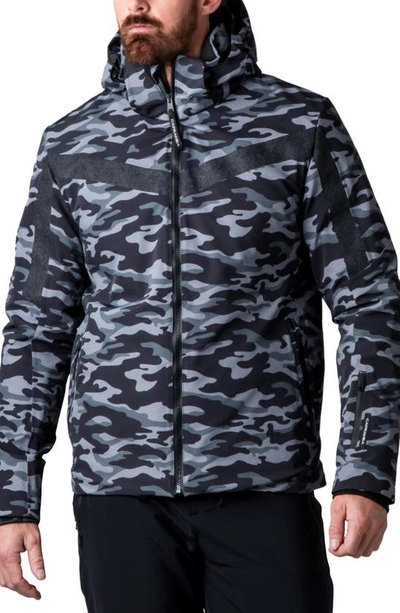 Shop Capranea Boval Ski Jacket In Black Camo