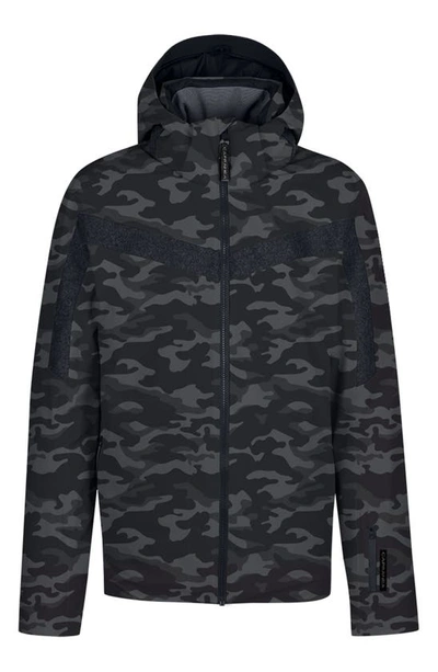 Shop Capranea Boval Ski Jacket In Black Camo