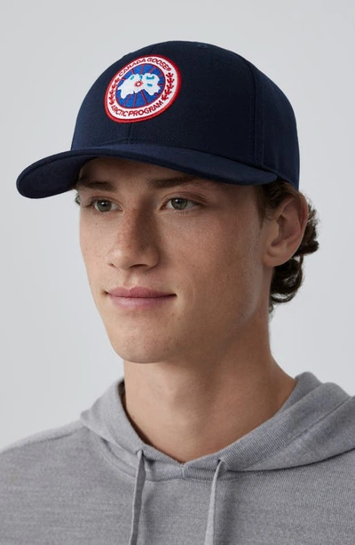 Canada Goose Arctic Adjustable Cap In Atlantic Navy