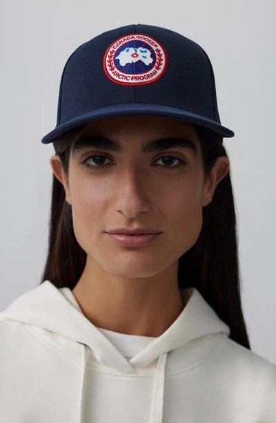 Canada Goose Arctic Adjustable Cap In Atlantic Navy
