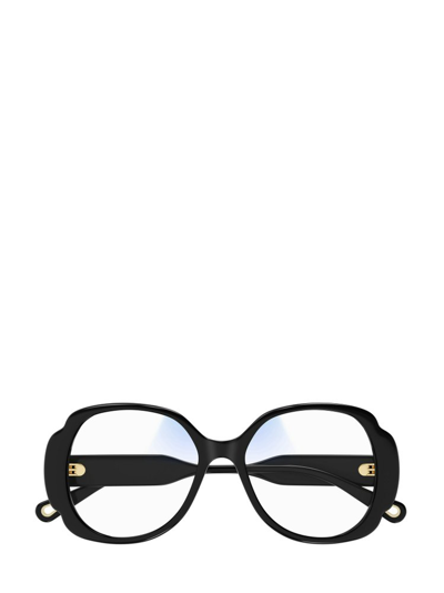 Shop Chloé Eyewear Butterfly In Black