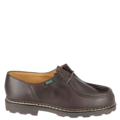 Shop Paraboot Michael Lace In Brown