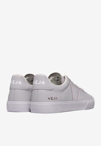 Shop Veja Campo Low-top Sneakers In Gray