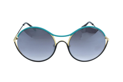 Shop Balmain Eyewear Round Frame Sunglasses In Multi