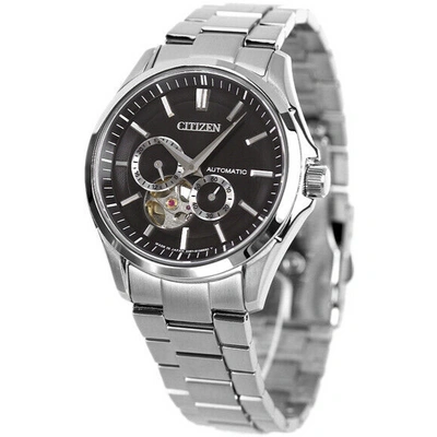 Pre-owned Citizen Collection Np1010-51e Mechanical Automatic Watch Sapphire Crystal 39.6mm