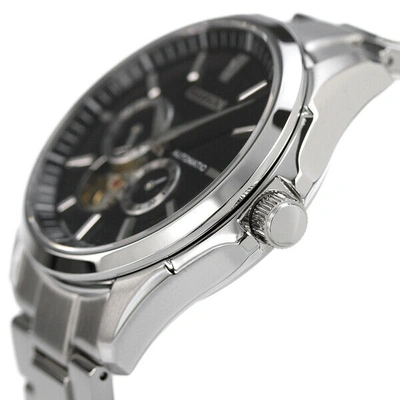 Pre-owned Citizen Collection Np1010-51e Mechanical Automatic Watch Sapphire Crystal 39.6mm