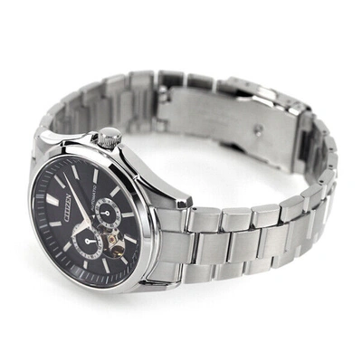 Pre-owned Citizen Collection Np1010-51e Mechanical Automatic Watch Sapphire Crystal 39.6mm
