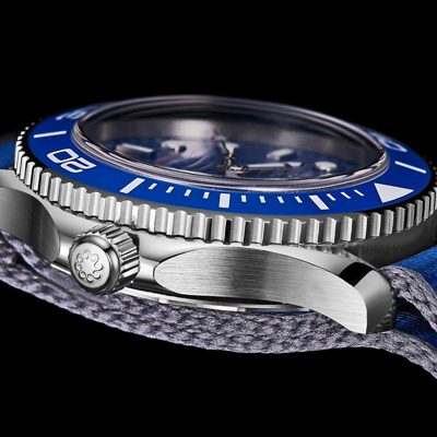 Pre-owned Octopus Men Automatic Watch Pilot Mechanical Wristwatch 30bar Luminous Pt5000
