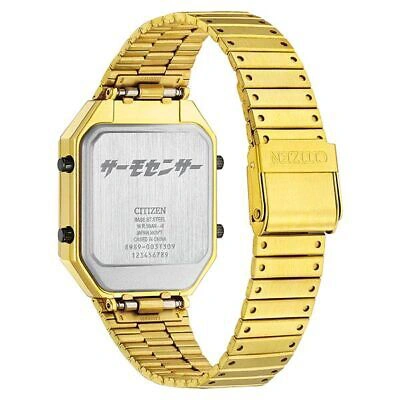 Pre-owned Citizen Record Label Jg2122-60w Gold Chronograph Men's Watch In Box