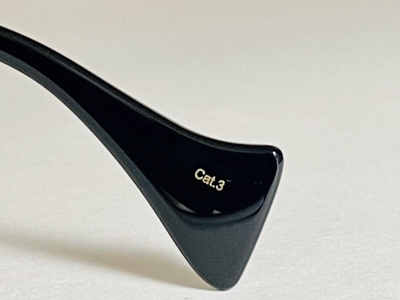 Pre-owned Gucci Black Brown Stripe 1241 Unisex Oversized Retro Gg1241s Sunglasses 001