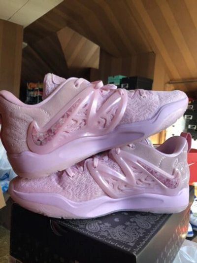 Pre-owned Nike Kd 15 Kevin Durant Aunt Pearl Dq3851-600 - Sizes - Fast Shipping In Pink