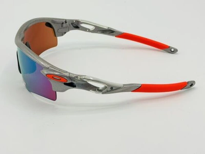 Pre-owned Oakley Radarlock Path (a) Sunglasses Space Dust Prizm Snow Sapphire Olympics Ed.
