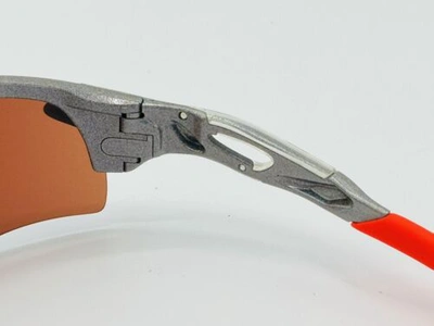 Pre-owned Oakley Radarlock Path (a) Sunglasses Space Dust Prizm Snow Sapphire Olympics Ed.