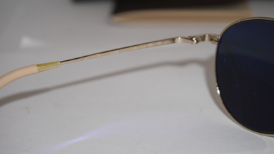 Pre-owned Oliver Peoples Sunglasses Benedict Gold Green Ov1002s 5035p1 59 16 130
