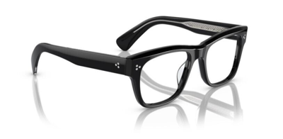 Pre-owned Oliver Peoples 0ov5524u 1492 Black Soft Square 52mm Men's Eyeglasses In Clear