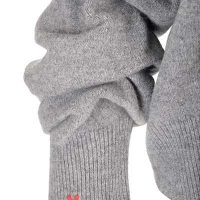 Tory Burch Gathered Sleeves Jumper In Grey